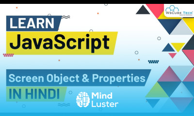 Screen Object and its Properties in Javascript JavaScript Tutorial for Beginner