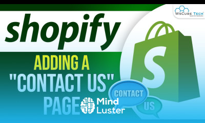 How to Add a Contact Us Page on Shopify Shopify Setup Shopify Tutorial