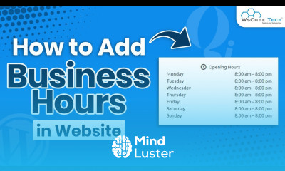 How to Add Business Hours in WordPress QI Addons Plugin WordPress Website Tutorial