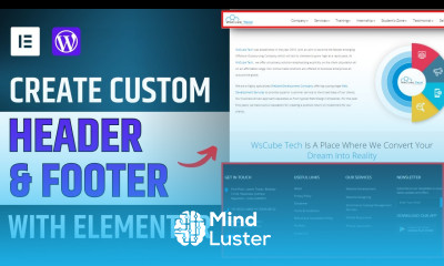 How to Create Custom Header Footer in WordPress with Elementor LIVE PRACTICAL 