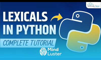 Lexical Structure What are Lexicals in Python with example Python Tutorial