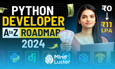 PYTHON Developer Roadmap 2024 FASTEST Way to Learn Python Programming Get a JOB