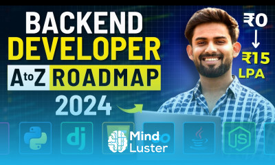 Best Roadmap for BACKEND DEVELOPER 2024 Fastest Way to Learn Backend Development Get a Job