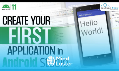 Android Project Creating First Application In Android Studio