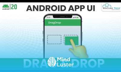 Drag Drop का Use करके Android App Design कैसे करें Android UI Design Tutorial
