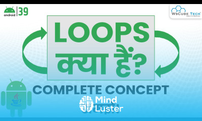 Loops Kya Hai Types of Loops in Java Android Java Tutorial