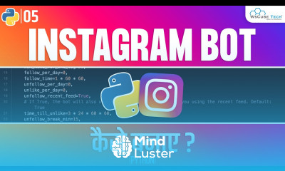 How to make a Simplest Instagram Bot Python Instagram Automation Python Project