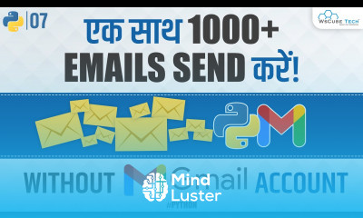 How to Send Multiple Emails using Python Python Email Tutorial for Beginners