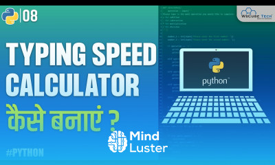 Typing Speed Test Python Project Typing Speed Game Tutorial for Beginners