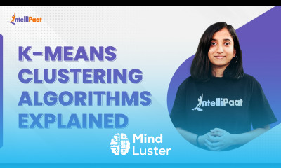 K Means Clustering Algorithm K Means Clustering Python Machine Learning Tutorial Intellipaat