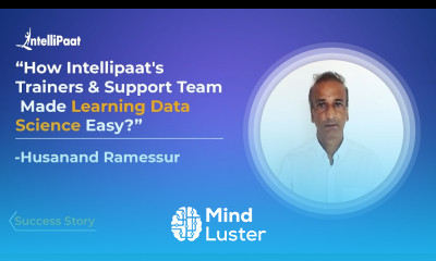 Intellipaat Review Data Science Course Best Trainer the Support Team Husananad