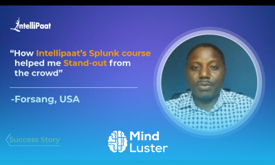 Splunk Certification Intellipaat Review Career Upgrade Success Story Cleford Forsang