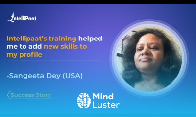 Selenium Certiifcation Training Intellipaat Review UpSkilling Success Story Sangeeta Dey