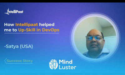 DevOps Course Intellipaat Reviews DevOps Certification Upskilling Success Story Satya