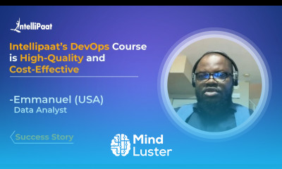 DevOps Course Intellipaat Reviews Career Switch Data Analyst to DevOps Engineer Emmanuel