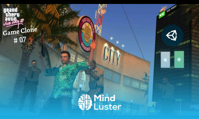 Player Rotation and Movement Tutorial Unity3d GTA Vice City 2 Mobile Game Development Course 2024
