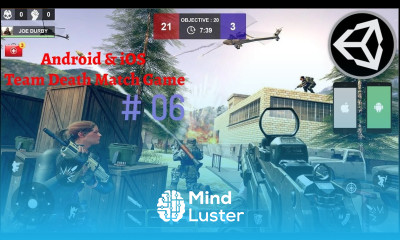 Unity Mobile Controls TPS 3d Game Development Course Add Cinemachine to Unity TDM PubG Mobile