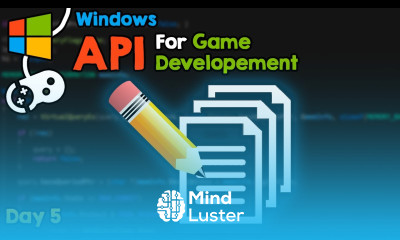 Reading and writing files WIN API for Game Developers day 5
