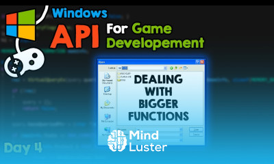 Opening a file dialogue your first bigger windows function WIN API for Game Developers day 4