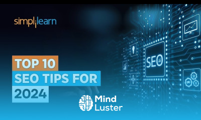  Top 10 SEO Tips For 2024 10 Best SEO Techniques For 2024 SEO Tips 2024 Simplilearn