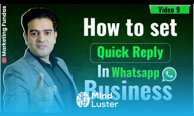 How To Set Quick Reply On WhatsApp Business WhatsApp Business Full Course In Hindi quickreply