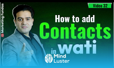How to Add Contacts in Wati WhatsApp API Wati WhatsApp API Tutorial Hindi wati whatsappcourse