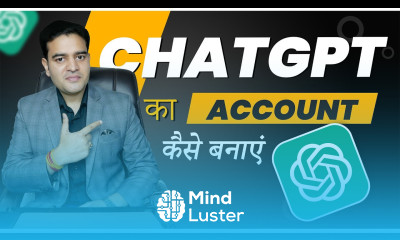 ChatGPT का Account कैसे बनाएं ChatGPT Account Kaise Banaye chatgptaccount aicourse