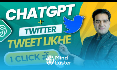 ChatGPT Twitter Tweet likhe 1 click me Handle Twitter using ChatGPT chatgpt twitter
