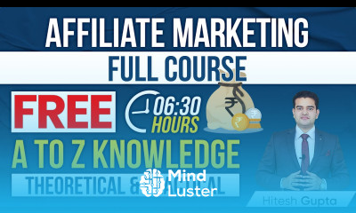 Affiliate Marketing for Beginners full Course Hindi How to Make Money Online AffiliateMarketing