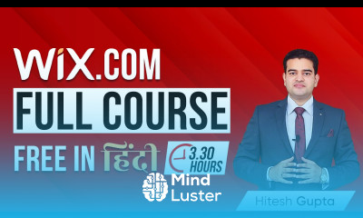 WIX Website Design Complete Tutorial Website Designing Without Coding WIX Website Full Course