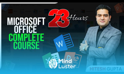 Become Microsoft Office Expert with this Full Course in Hindi Ms Excel Ms Word PPT Courses in 1