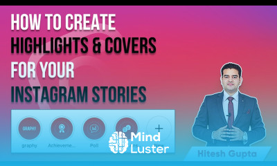 How to create Highlights on Instagram Instagram Story Highlights Cover Design Instagramhighlights