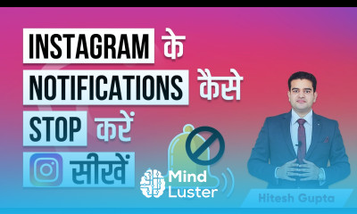 How to Stop Instagram Notifications Instagram Notification Settings Tutorial in Hindi