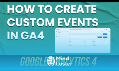 How to create Events in Google Analytics 4 GA4 Event Setup GA4 Event Tracking GA4events