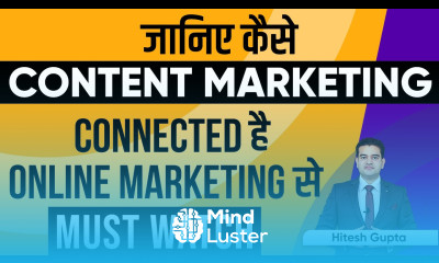 How Content Marketing Works with Online Marketing Content Marketing Course for FREE HiteshGupta