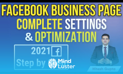 Facebook Business Page Settings 2021 Facebook Business Page Optimization 2021 Facebook Page SEO