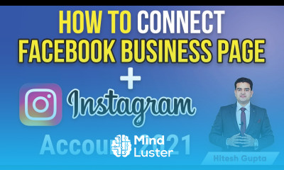 How to Connect Facebook Page to Instagram Business Account Hindi 2021 FacebookPage Instagram