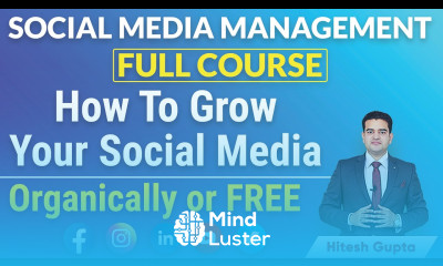 Social Media Optimization Full Course How to Grow Social Media Organically Social Media Strategy