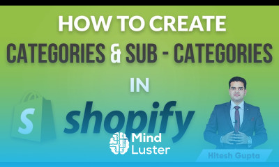 How to Create Category in Shopify How to Create Subcategories in Shopify Shopify Drop Down Menu