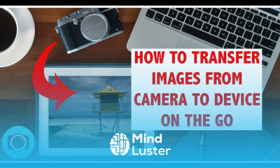 How to easily transfer images from camera to device 60 second photo tip