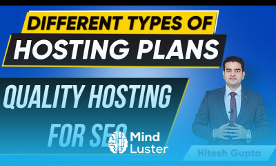 How to Choose Best Web Hosting for SEO Different Types of Web Hosting SEO Tips 2021 by Hitesh