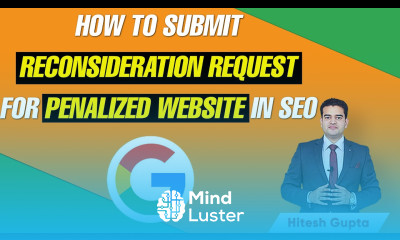 How to Submit Reconsideration Request for Penalized Website in SEO Google Penalty Checker Hitesh