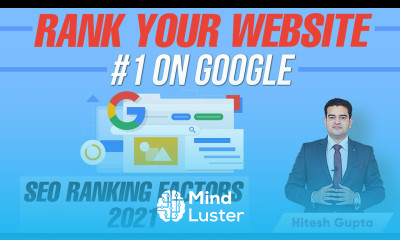 SEO Ranking Factors 2021 How to Rank Website on Google First Page Google Ranking Factors 2021