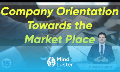 Company Orientation towards Market Place in Hindi Marketing and Selling Concept Explained Hitesh