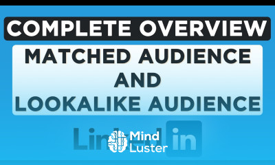 Matched Audience LinkedIn LinkedIn Remarketing Ads LinkedIn Lookalike Audiences LinkedIn Ads
