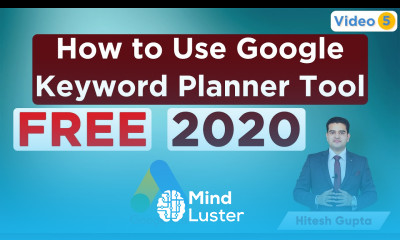Google Keyword Planner Tutorial How To Use Google Keyword Planner Step By Step Google Ads Course