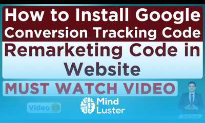 Google Ads Conversion Tracking Code Remarketing and Conversion Setup 2020 Google Ads In Hindi