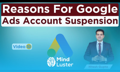 Google Ads Account Suspensions Reason For Google Ads Account Suspension Google Ads Tutorial 2020