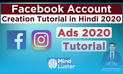 Facebook Account Creation Facebook Ads Tutorial in Hindi Facebook and Instagram Course 2020