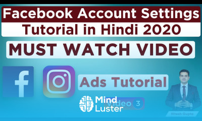 Facebook Account Settings 2020 Facebook Important Settings Tutorial Facebook Ads Tutorial 2020